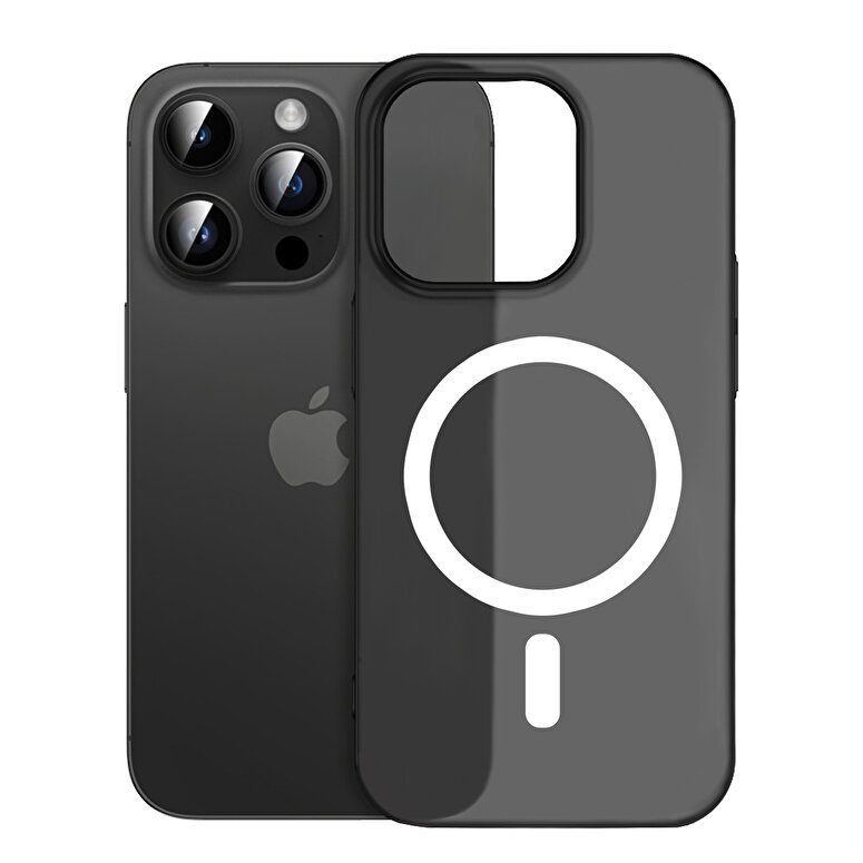 Buff iPhone 16 Pro Max Magsafe Slimfy Kılıf Siyah 8684387702720