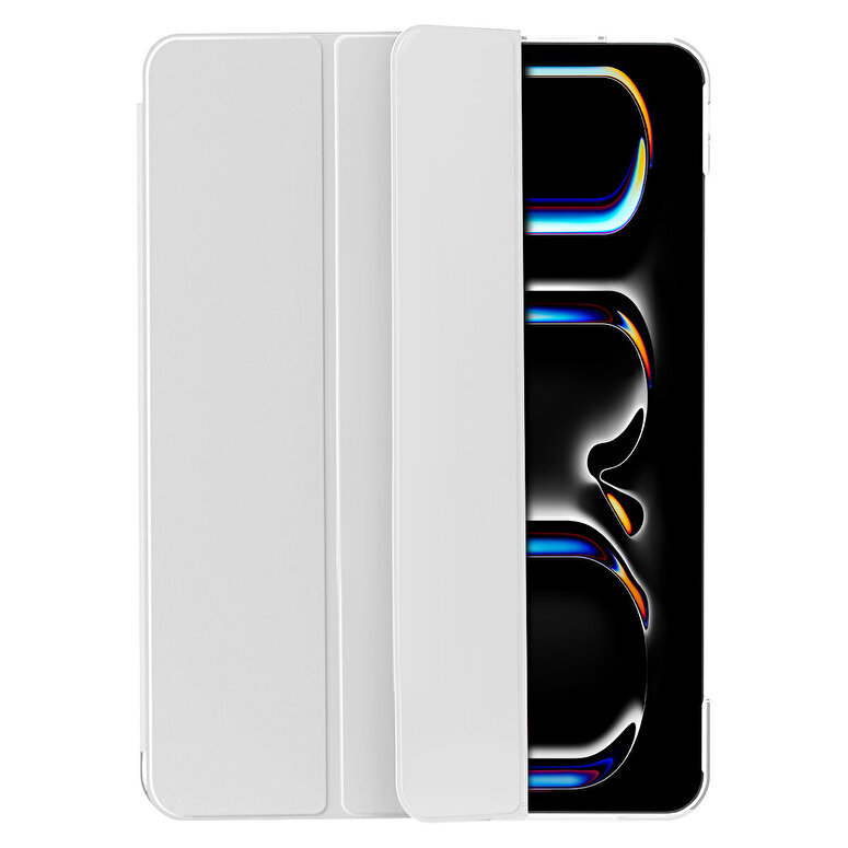BUFF iPad Pro 13 inç (M4, 2024) Slim Fit Koruyucu Kılıf – Gri 8684387703987