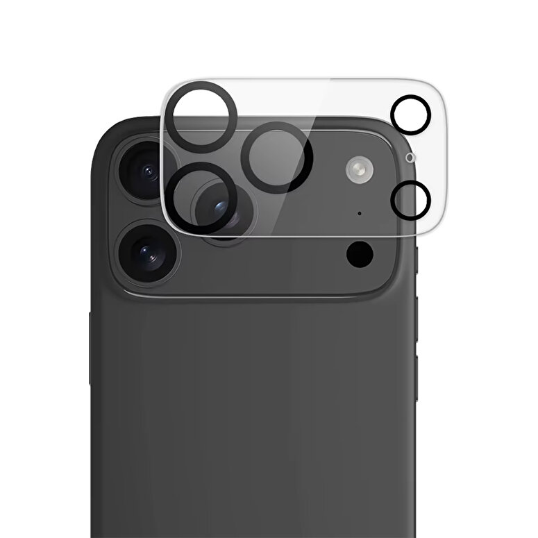 Buff iPhone 17 Pro Şeffaf Kamera Lens Koruyucu 8684387704748
