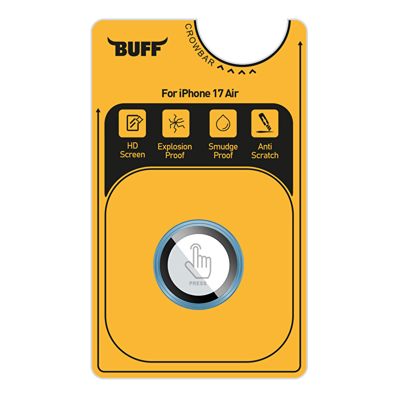 Buff iPhone 17 Air Metal Kamera Lens Koruyucu Ligh 8684387704854