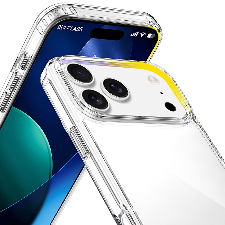 Buff iPhone 17 Pro Max Şeffaf Kılıf - Air Hybrid S 8684387704991