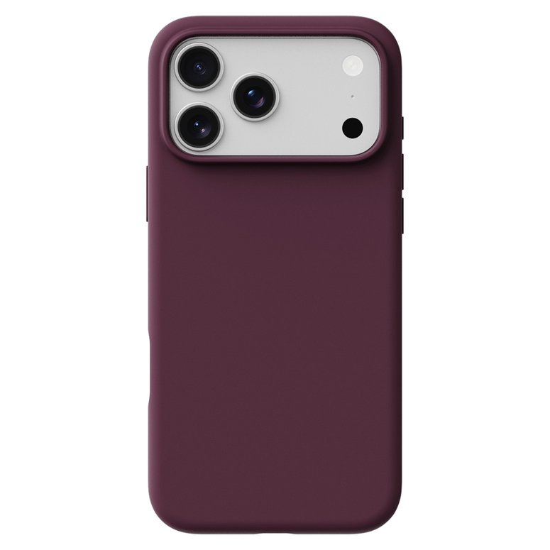 Buff iPhone 18 Pro Max / 17 Pro Max MagSafe Rubber Fit Kılıf - Dark Cherry 8684387708388
