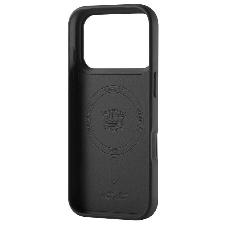 Buff iPhone 18 Pro / 17 Pro MagSafe Rubber Fit Kılıf - Siyah 8684387708395