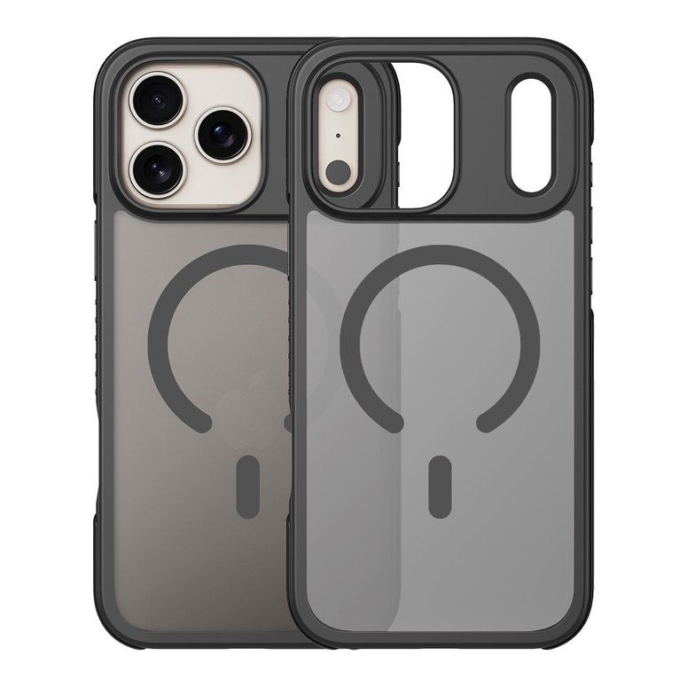 Buff iPhone 18 Pro Max / 17 Pro Max MagSafe Air Bumper Kılıf - Siyah 8684387708432