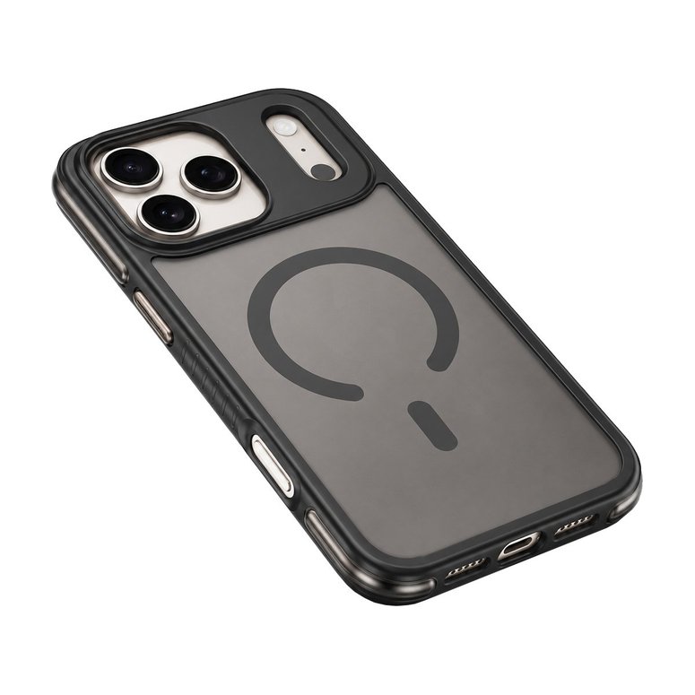 Buff iPhone 18 Pro / 17 Pro MagSafe Air Bumper Kılıf - Siyah 8684387708470