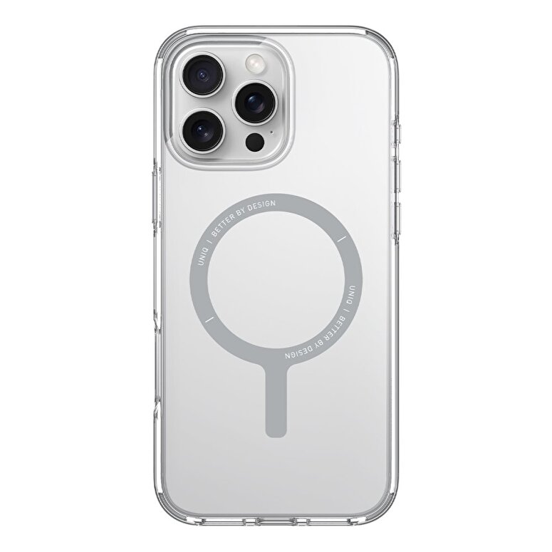 Uniq iPhone 16 Pro Max Clario Magsafe Kapak-Şeffaf 8886463689936