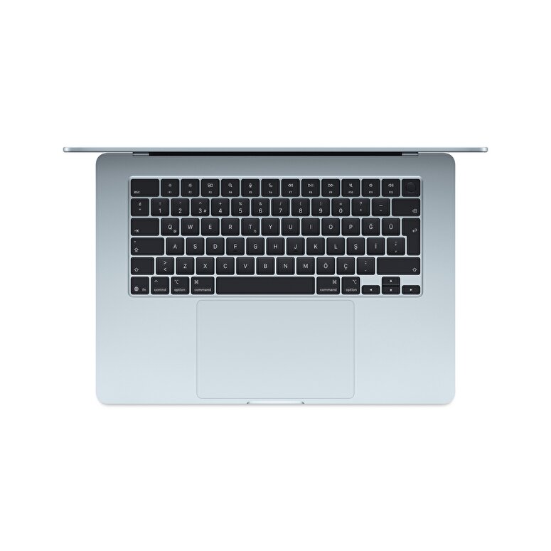 Apple MacBook Air 15' M4 Çip 10 Çekirdekli CPU 10 Çekirdekli GPU 16GB Bellek 256GB SSD Gök Mavisi MC7A4TU/A
