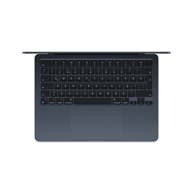 Teşhir - Apple MacBook Air 13' M3 Çip 8 Çekirdekli CPU 8 Çekirdekli GPU 16 GB Bellek 256GB SSD Gece Yarısı  MC8K4TU/A