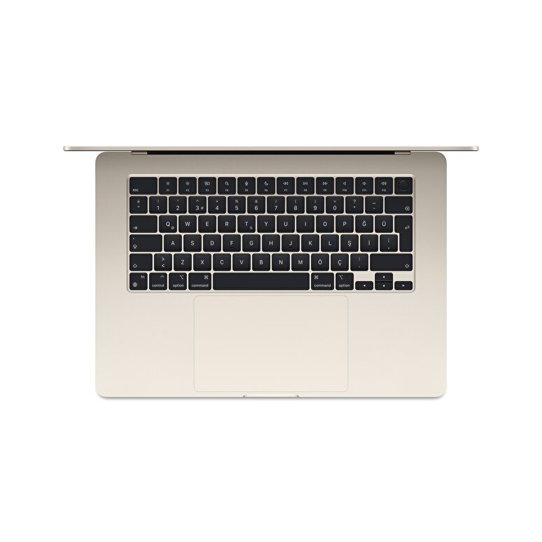 Apple MacBook Air 15' M3 Çip 8 Çekirdekli CPU 10 Çekirdekli GPU 24GB Bellek 512GB SSD Yıldız Işığı  MC9K4TU/A