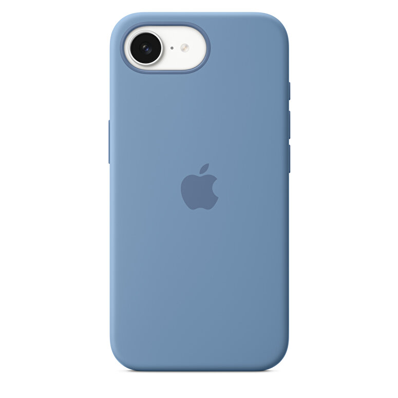 iPhone 16e için Silikon Kılıf – Buz Mavisi MD3Q4ZM/A