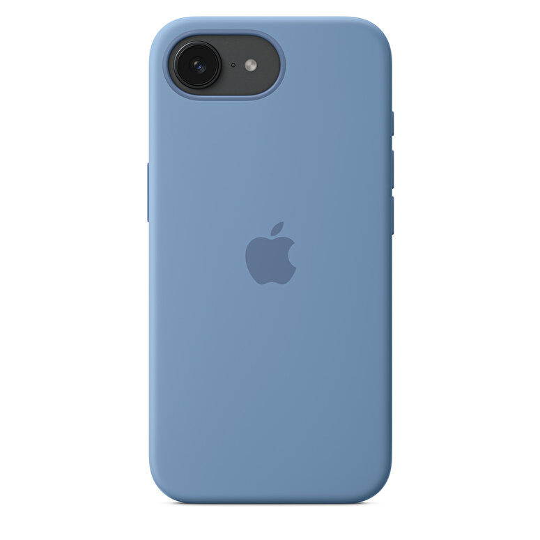 iPhone 16e için Silikon Kılıf – Buz Mavisi MD3Q4ZM/A