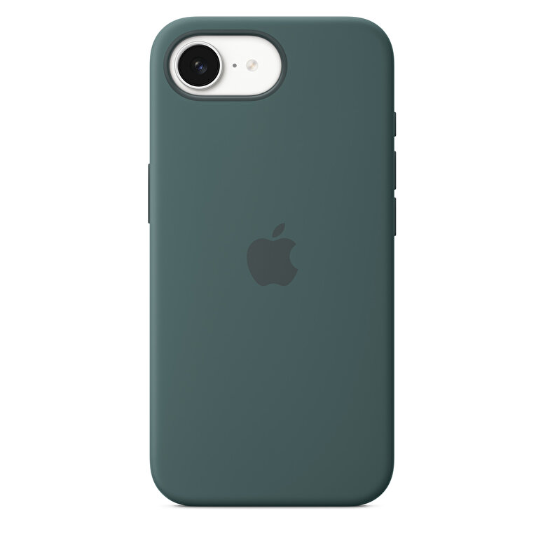 iPhone 16e için Silikon Kılıf – Göl Yeşili MD3X4ZM/A