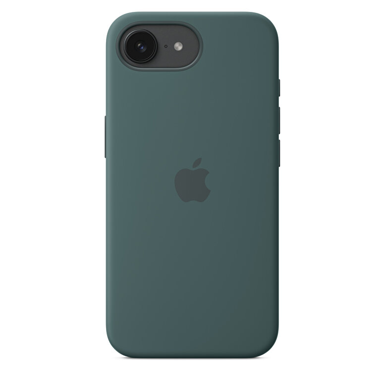 iPhone 16e için Silikon Kılıf – Göl Yeşili MD3X4ZM/A