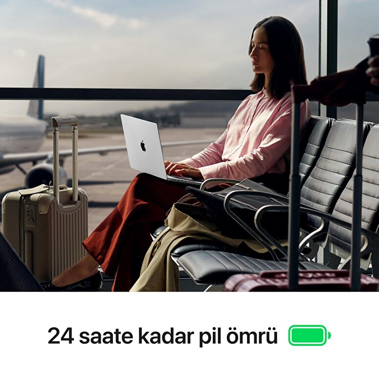 MacBook Pro 14 inç M5 Çip 10 çekirdekli CPU 10 çekirdekli GPU 16GB Bellek 512GB SSD Gümüş MDE44TU/A