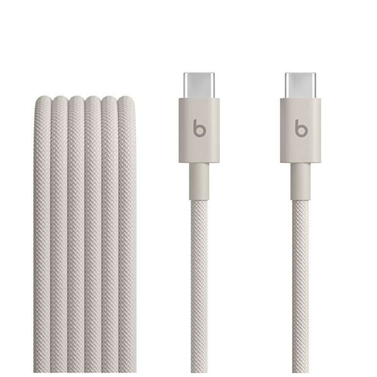 Beats USB-C – USB-C Örgü Kablo (1,5 m) – Granit Beji MDGD4EE/A