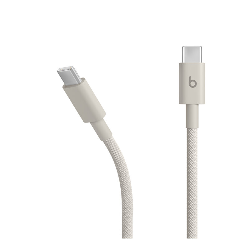 Beats USB-C – USB-C Örgü Kablo (1,5 m) – Granit Beji MDGD4EE/A