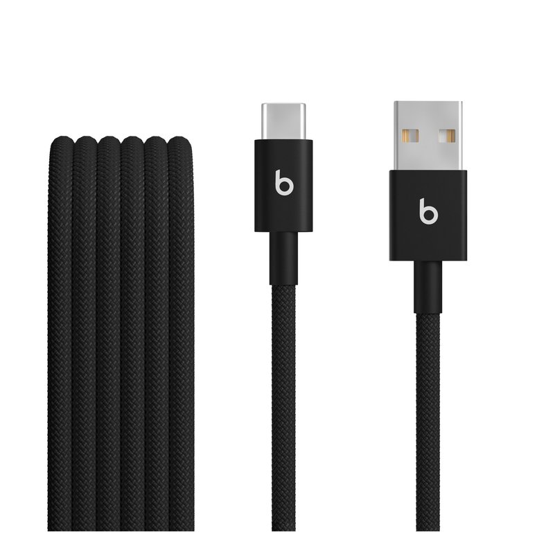 İkili Paket USB-A’dan USB-C’ye Örgülü Kablo – Jet Siyah MDGH4EE/A
