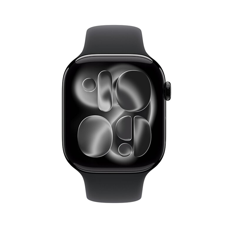 Apple Watch Series 11 GPS 46mm Simsiyah Alüminyum Kasa ve Siyah Spor Kordon - M/L MEUX4TU/A
