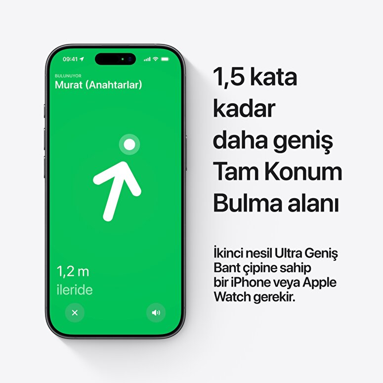 Apple AirTag 2. Nesil (Tekli Paket)  MFE94ZF/A