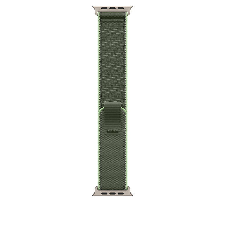 49 mm Yeşil/Neon Trail Loop - M/L - Natürel Titanyum MFT54ZM/A