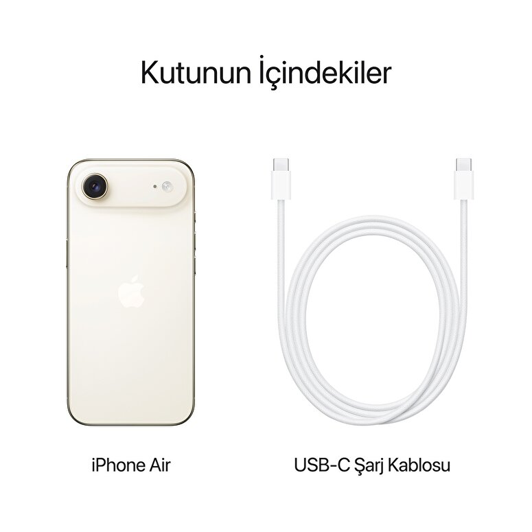 iPhone Air 256GB Uçuk Altın Rengi MG2N4TU/A