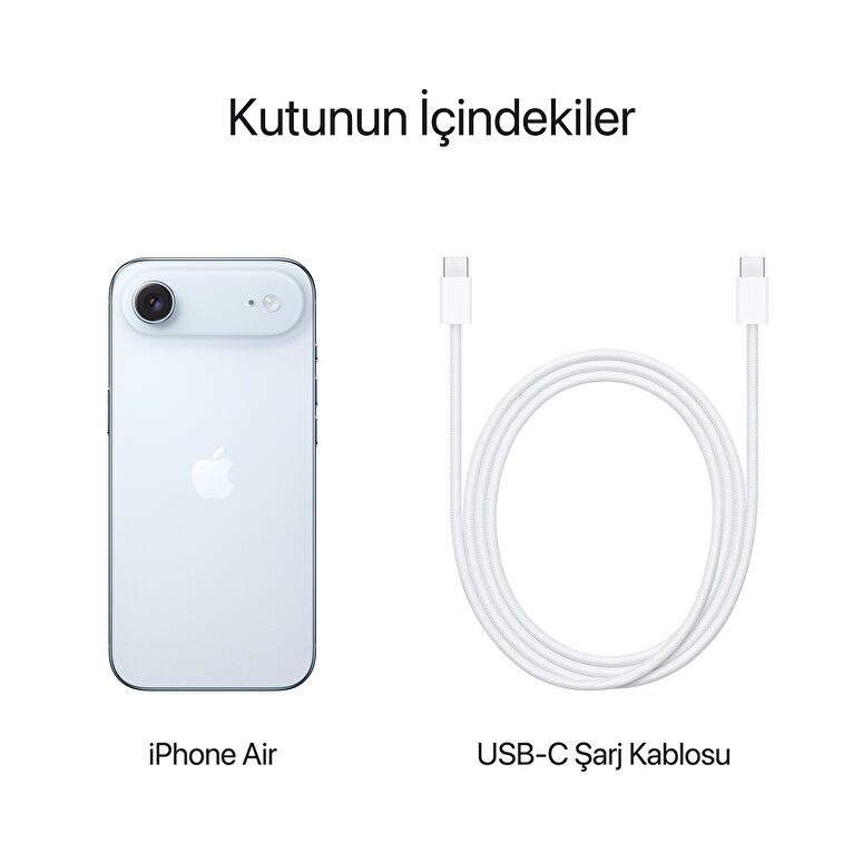 iPhone Air 256GB Gök Mavisi MG2P4TU/A