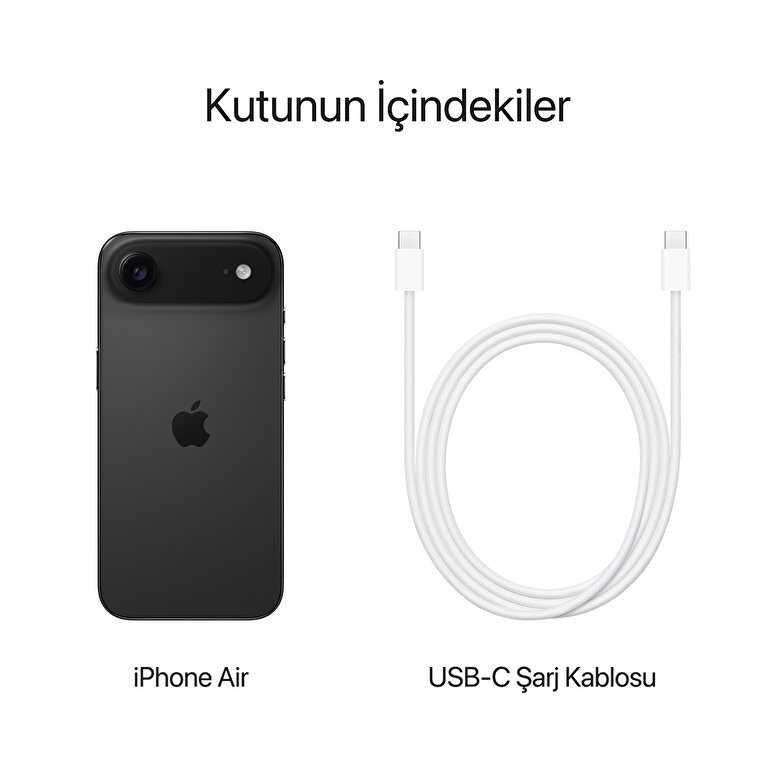 iPhone Air 512GB Uzay Siyahı MG2Q4TU/A