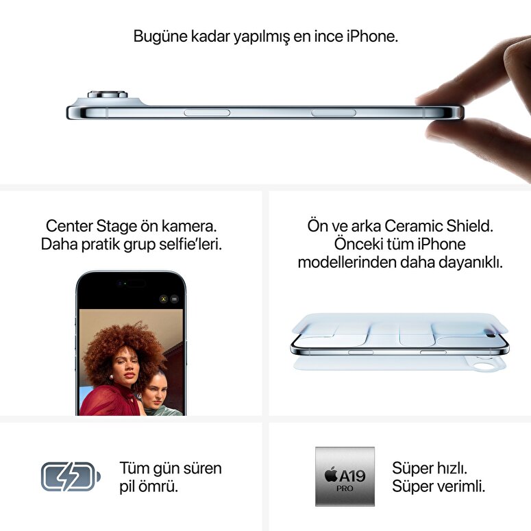 iPhone Air 1TB Gök Mavisi MG304TU/A