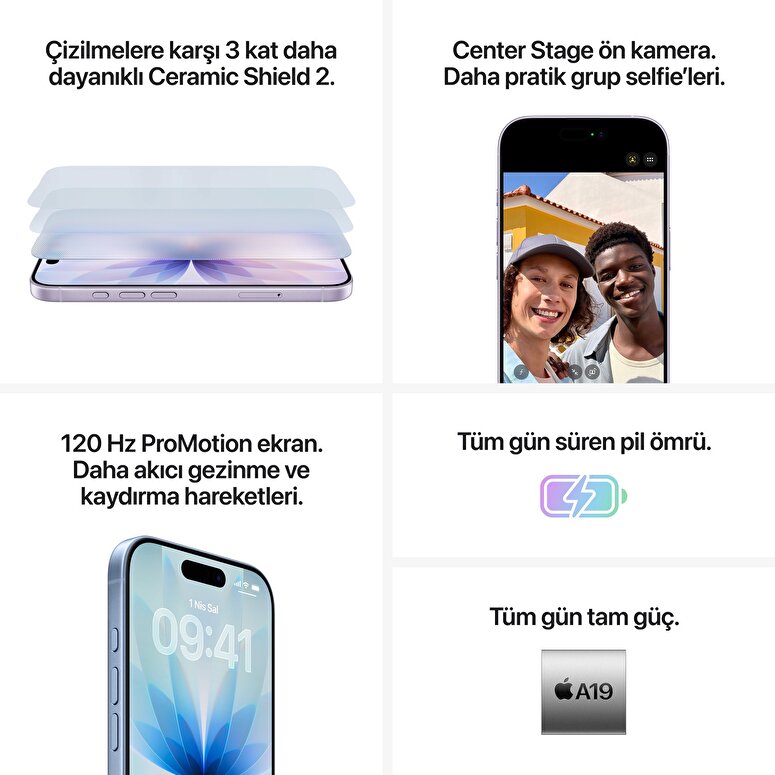 iPhone 17 256GB Ada Çayı MG6N4TU/A