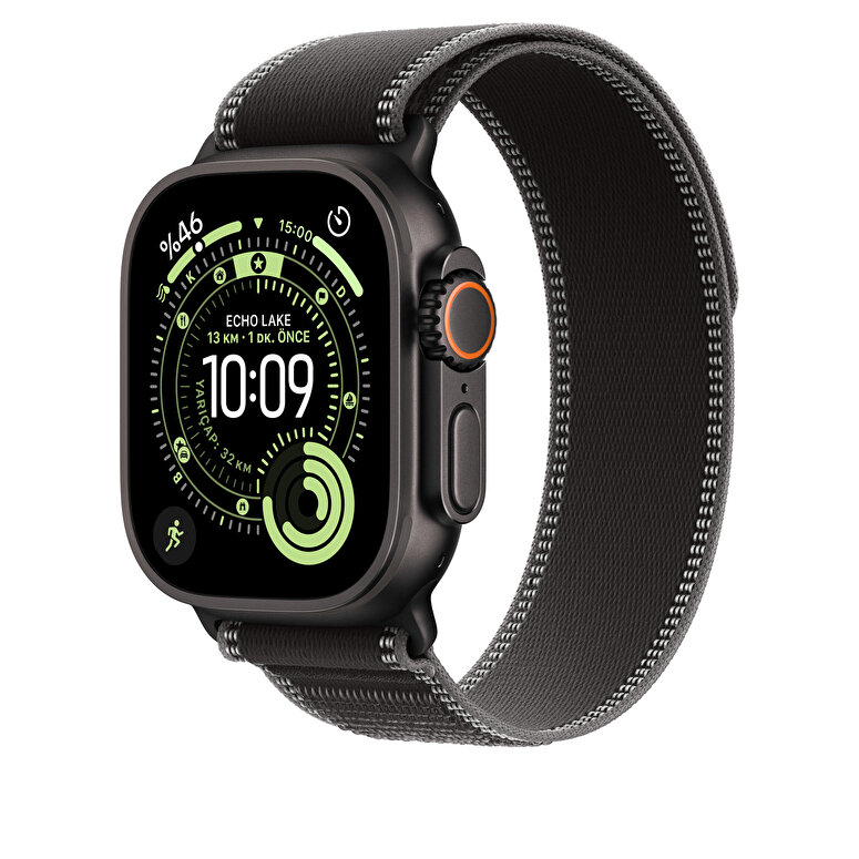 49 mm Siyah/Kömür Trail Loop - M/L - Siyah Titanyum MG9U4ZM/A