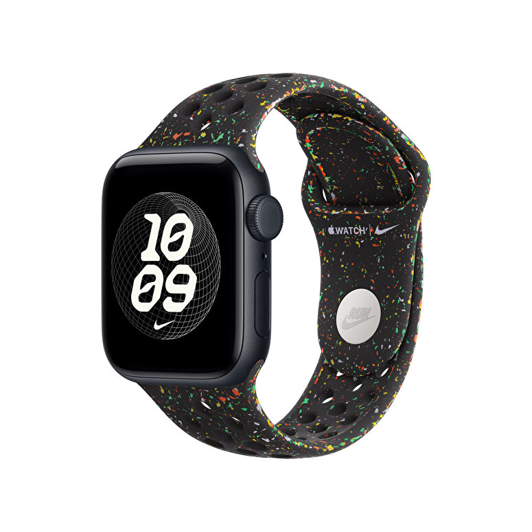 40 mm Gece Yarısı Siyahı Nike Spor Kordon - M/L MG9Y4ZM/A