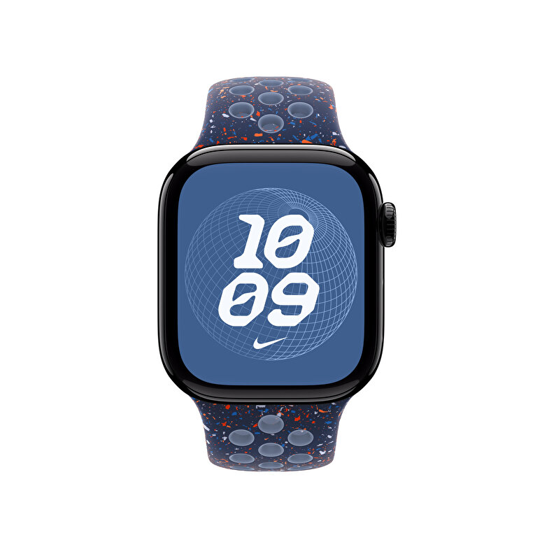 42 mm Mavi Kurdele Nike Spor Kordon - M/L MGAX4ZM/A