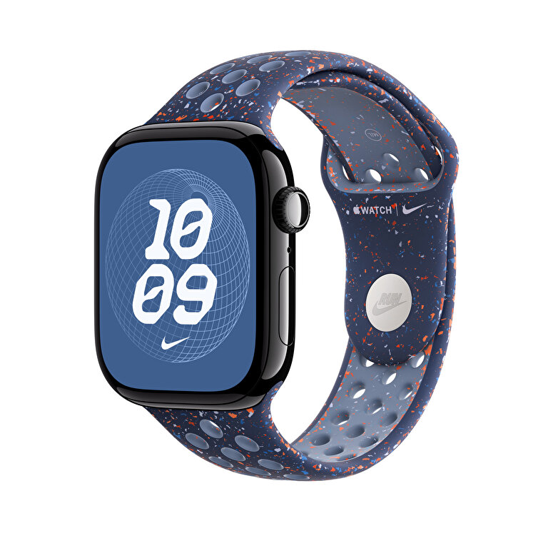 46 mm Mavi Kurdele Nike Spor Kordon - S/M MGC94ZM/A