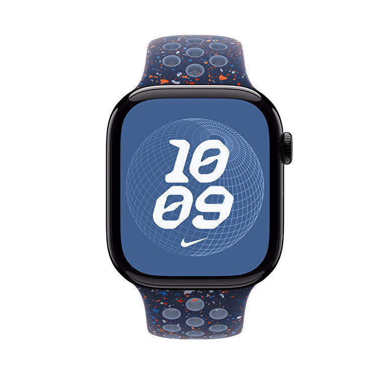 46 mm Mavi Kurdele Nike Spor Kordon - M/L MGCA4ZM/A