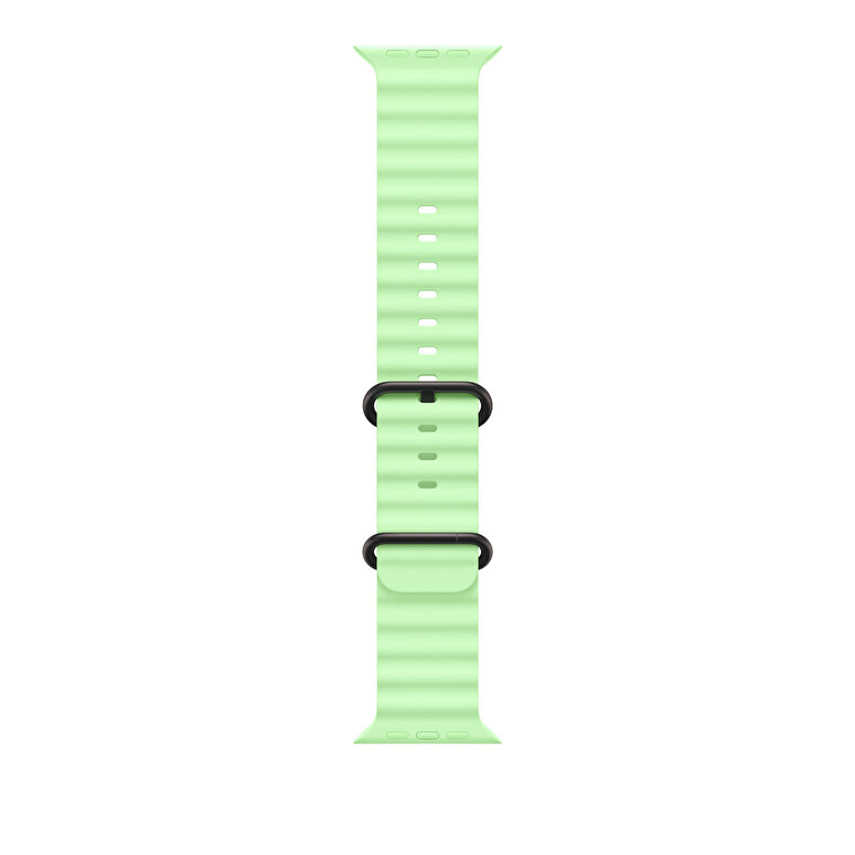 49 mm Neon Yeşil Ocean Kordon - Siyah Titanyum MGCL4ZM/A