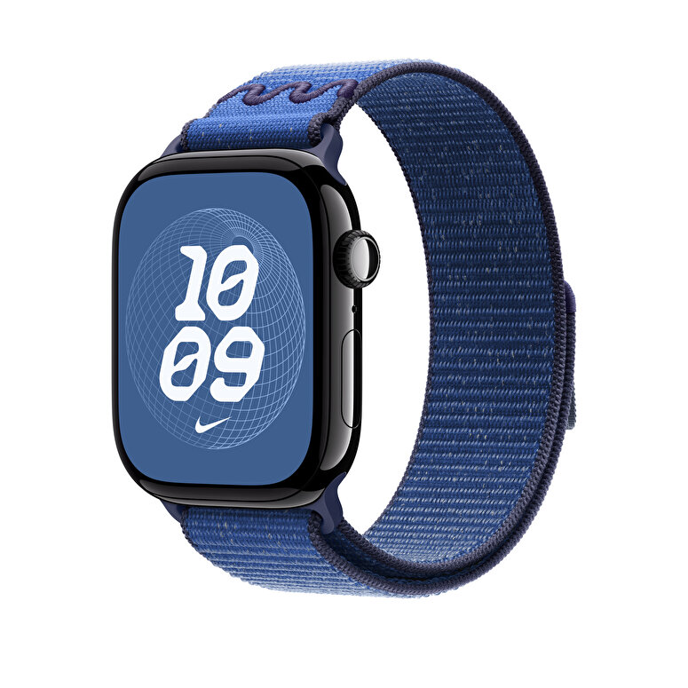 46 mm Mavi Kurdele Nike Spor Loop MGD64ZM/A