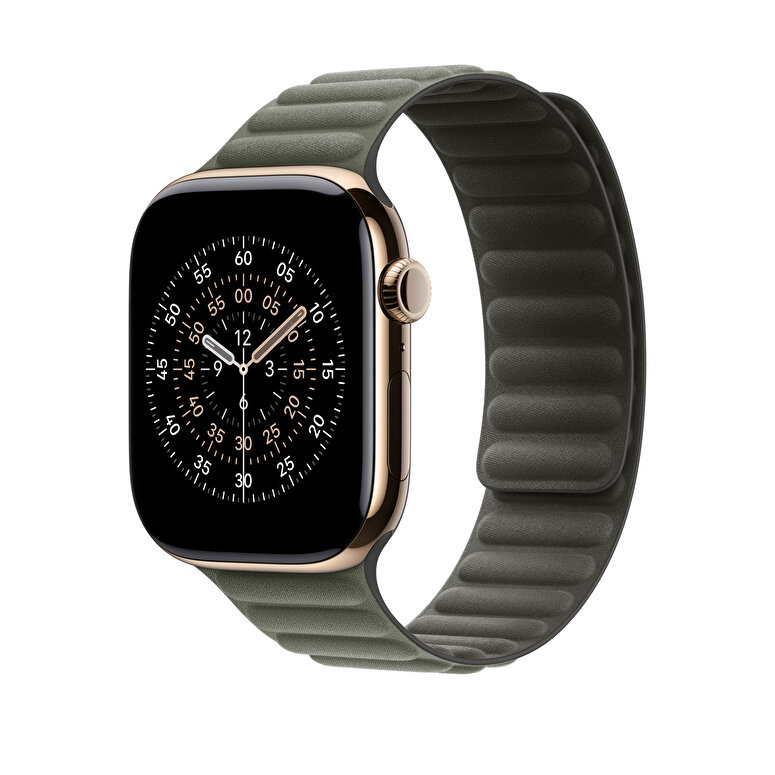 46 mm Ada Çayı Grisi Manyetik Baklalı Model Kayış - S/M MGDK4ZM/A
