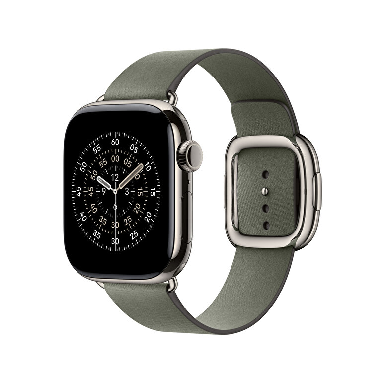 42 mm Ada Çayı Grisi Modern Tokalı Kayış - Orta Boy MGGA4ZM/A