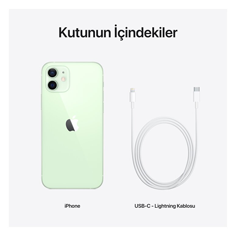 Apple iPhone 12 256GB Yeşil  MGJL3TU/A