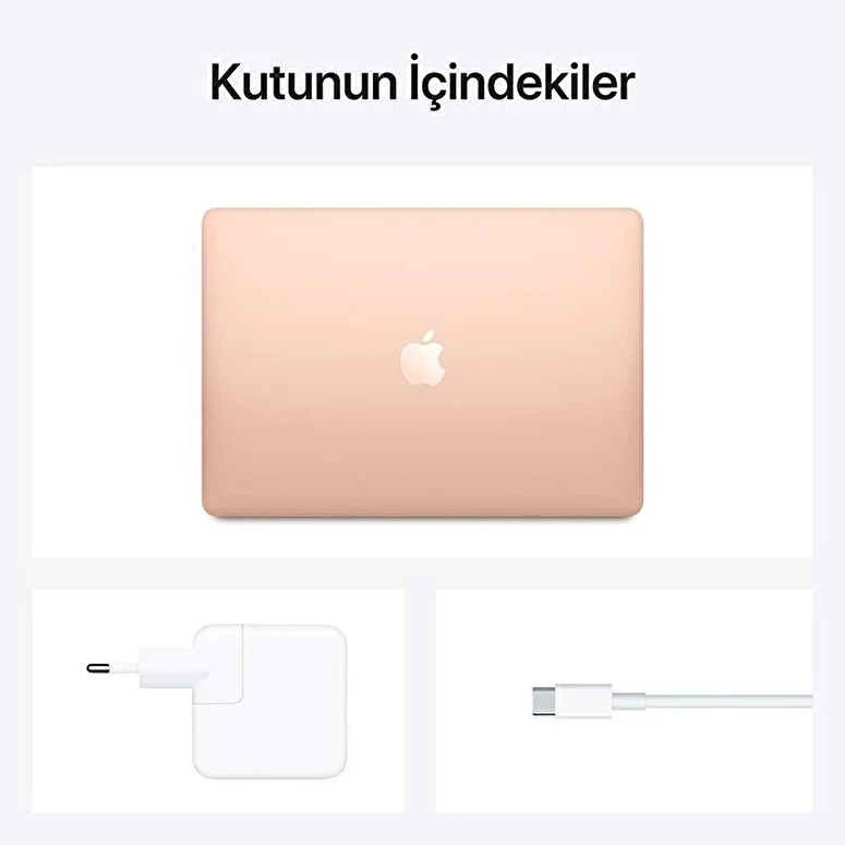 Apple MacBook Air 13'' Apple M1 8GB 256GB SSD Altın - MGND3TU/A MGND3TU/A