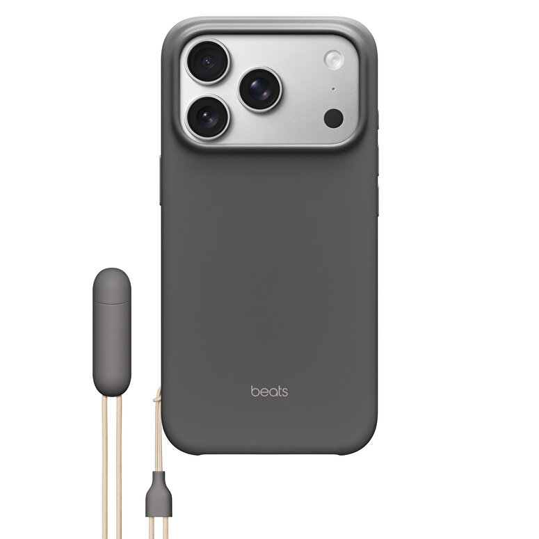 MagSafe özelliği ve Kamera Denetimi düğmesine sahip Beats iPhone 17 Pro Kickstand Kılıfı - Granit Grisi MGY74LL/A