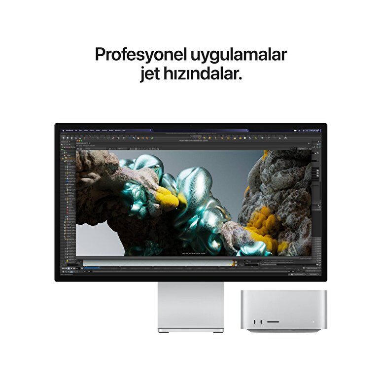 Mac Studio Apple M5 Ultra Çip 30 Çekirdekli CPU 64 Çekirdekli GPU 96GB Bellek 1TB SSD MHL74TU/A