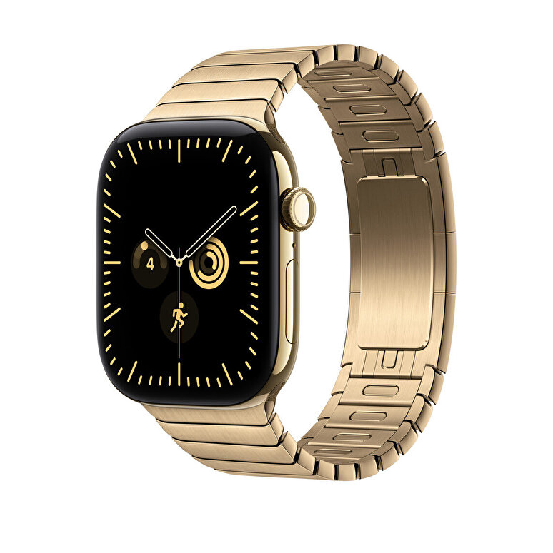 46 mm Baklalı Model Parlak Altın Bilezik MJNY4ZM/A
