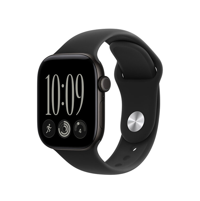 42 mm Siyah Spor Kordon - S/M MJV74ZM/A