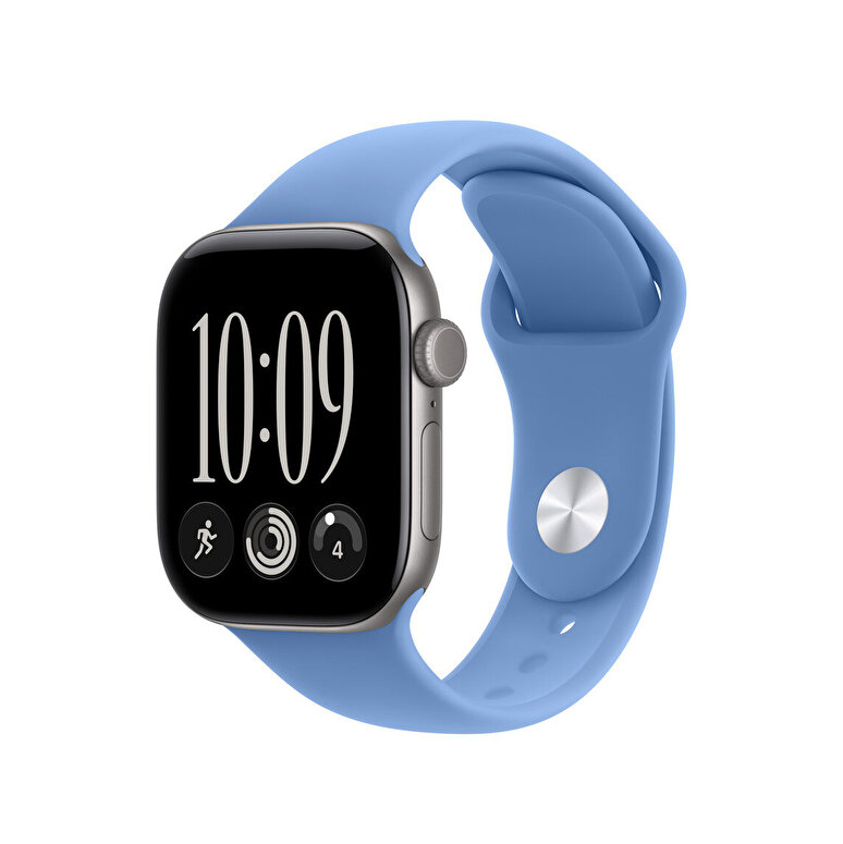 42 mm Kır Çiçeği Mavisi Spor Kordon - S/M MJVF4ZM/A