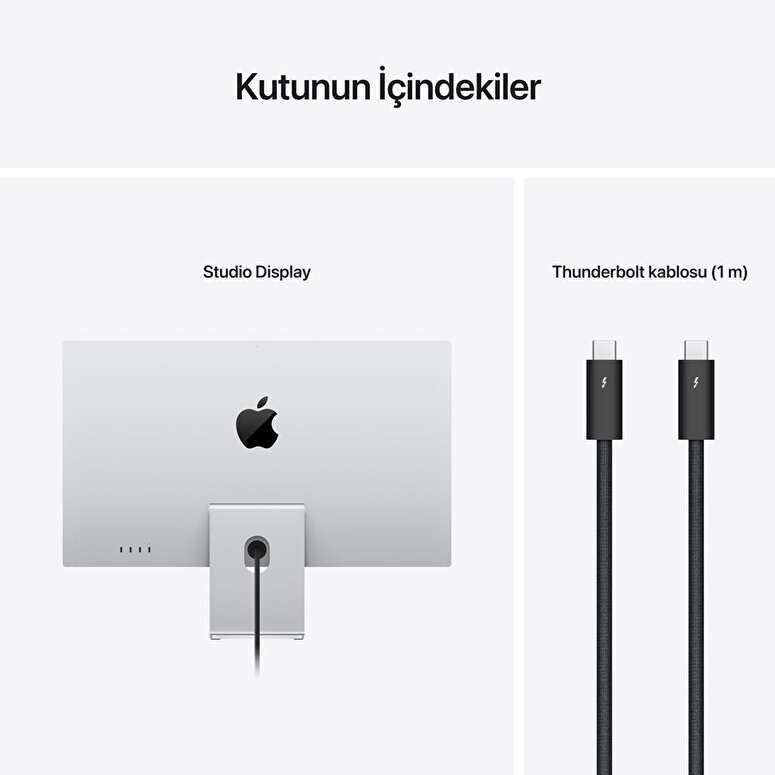 Teşhir - Apple Studio Display - Standart Cam - Eğimi Ayarlanabilir Stand MK0U3TU/A