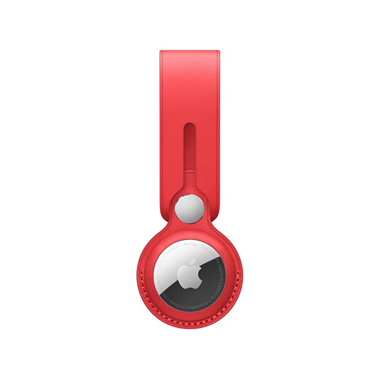 Apple AirTag Leather Loop - (PRODUCT)RED MK0V3ZM/A