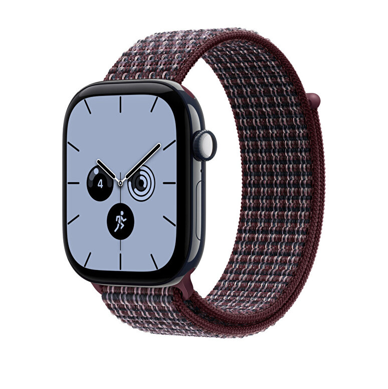 46 mm Burgonya Ekose Spor Loop MK874ZM/A
