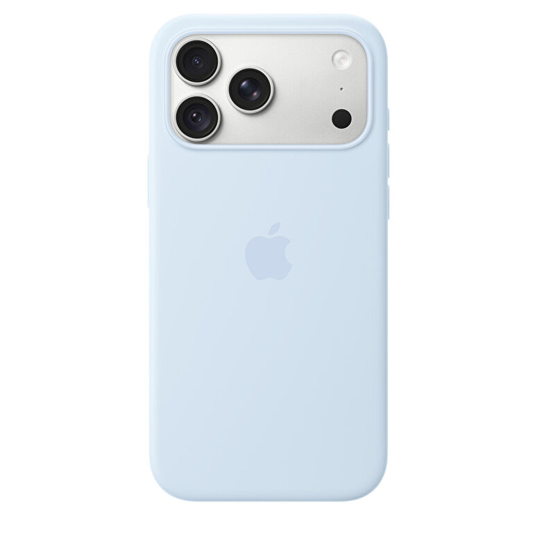 iPhone 18 Pro Max için MagSafe özellikli Silikon Kılıf - Taze Mavi MK934ZM/A