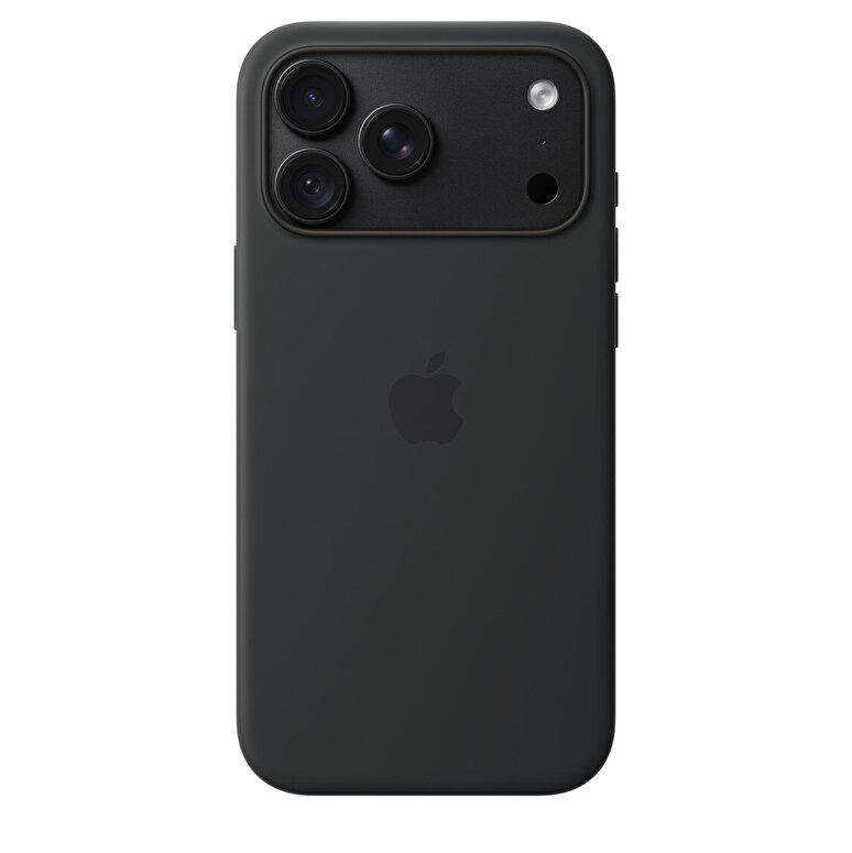 iPhone 18 Pro Max için MagSafe özellikli Silikon Kılıf - Siyah MK954ZM/A